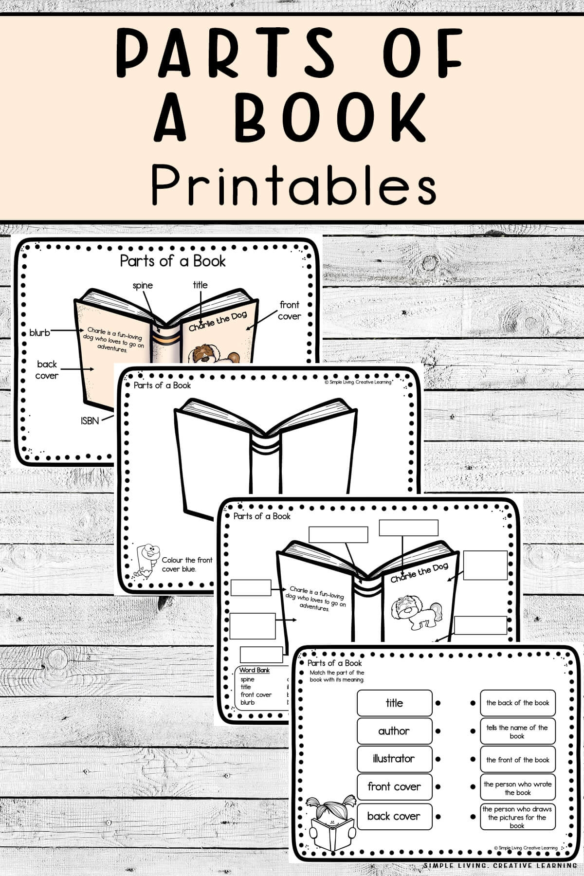Parts Of A Book Printables Free Homeschool Deals Parts Of A Book Printables Free Homeschool Deals