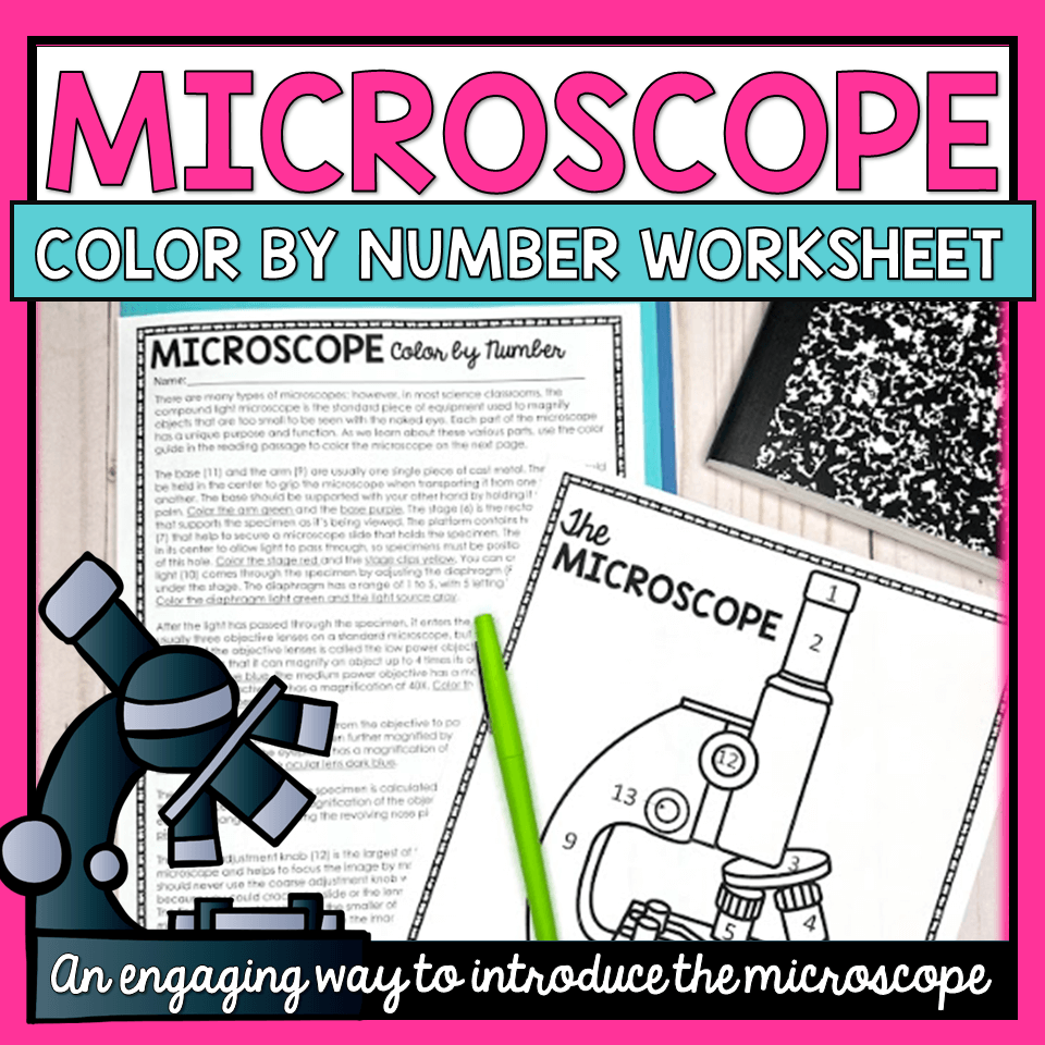 Free Printable Microscope Worksheets