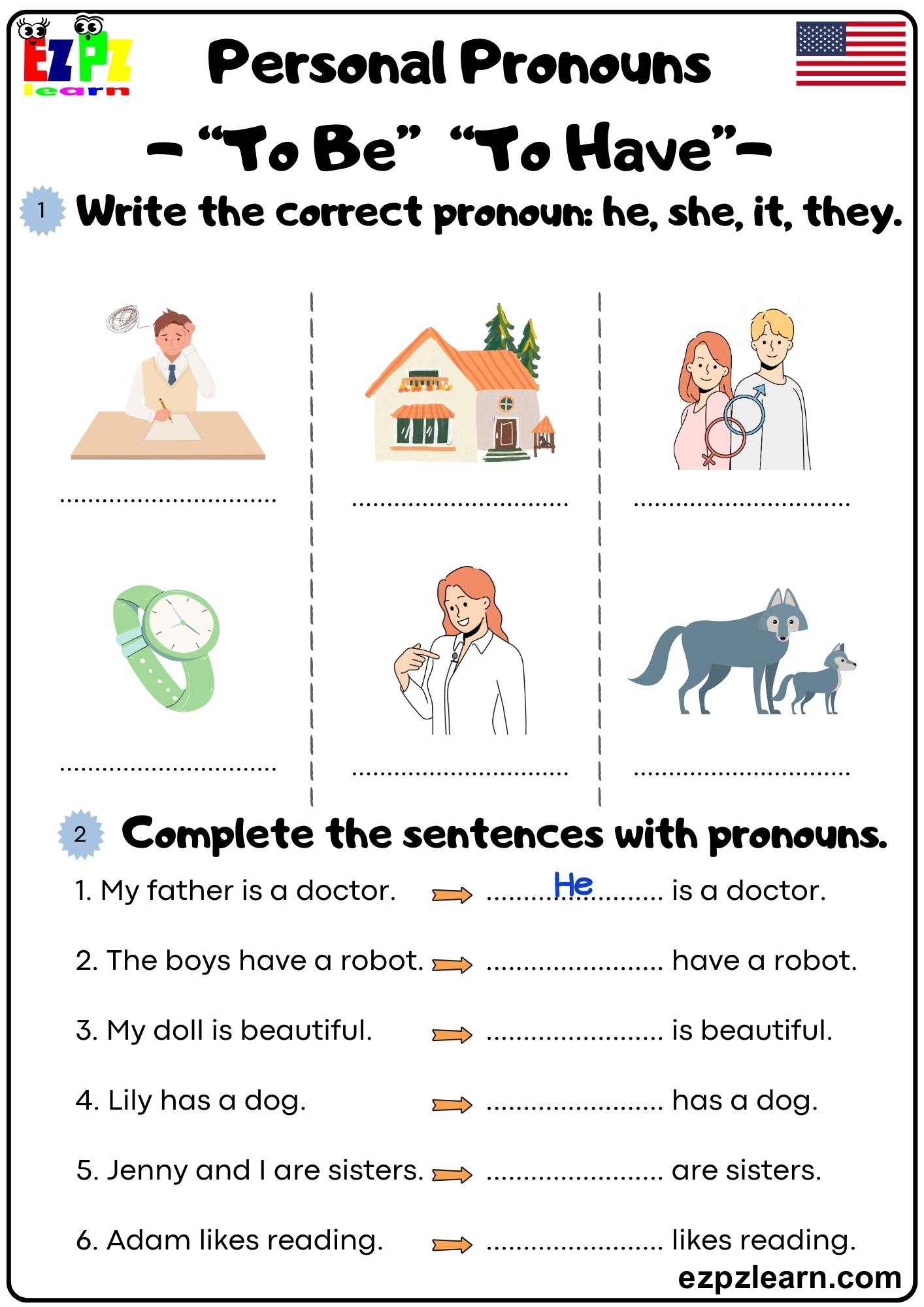 Personal Pronouns 