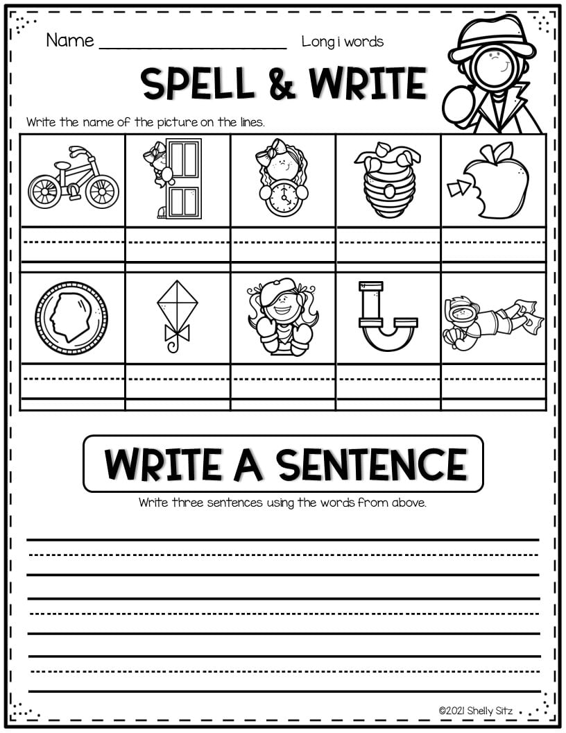 Free Printable 1st Grade Phonics Worksheets
