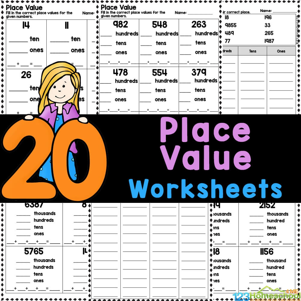 Free Printable Place Value Worksheets