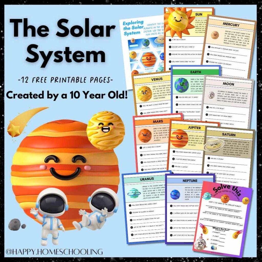 Free Printable Worksheets About Planets Free Printable Worksheets About Planets