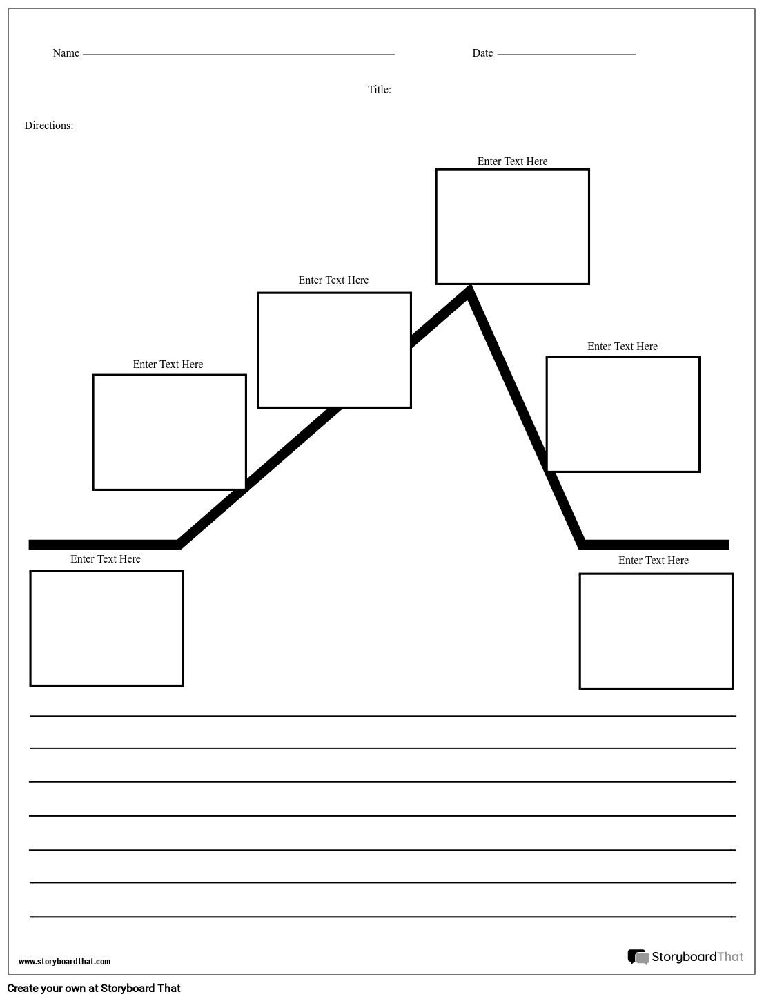 Plot Diagram Worksheet Templates StoryboardThat Plot Diagram Worksheet Templates StoryboardThat