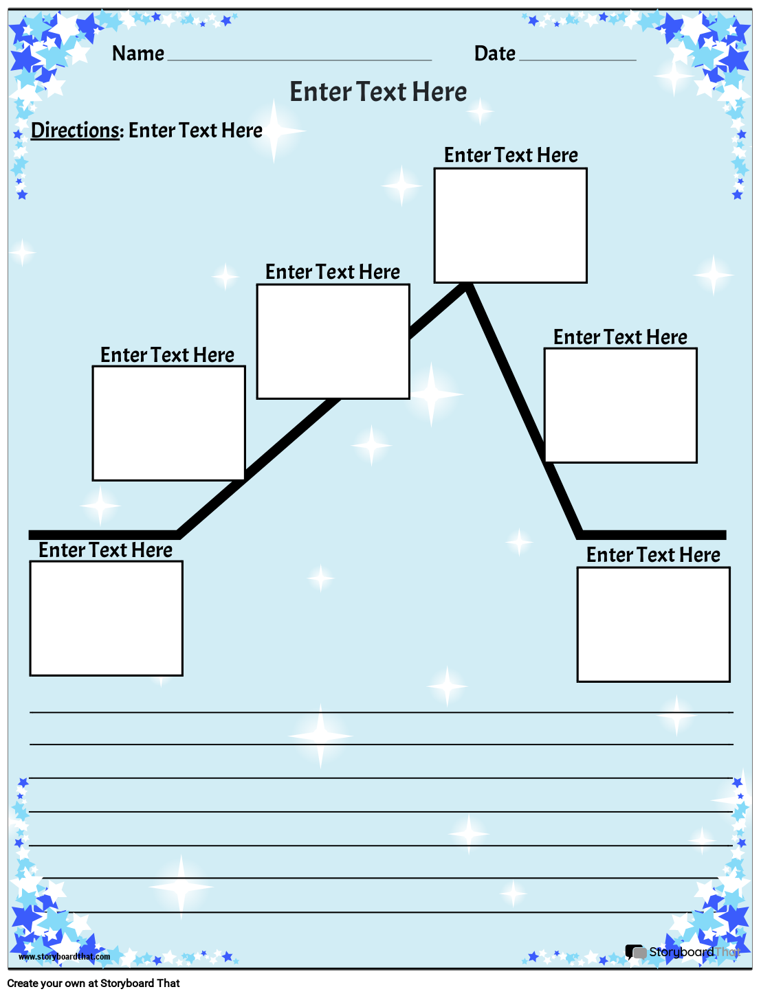 Plot Diagram Worksheet Templates StoryboardThat Plot Diagram Worksheet Templates StoryboardThat