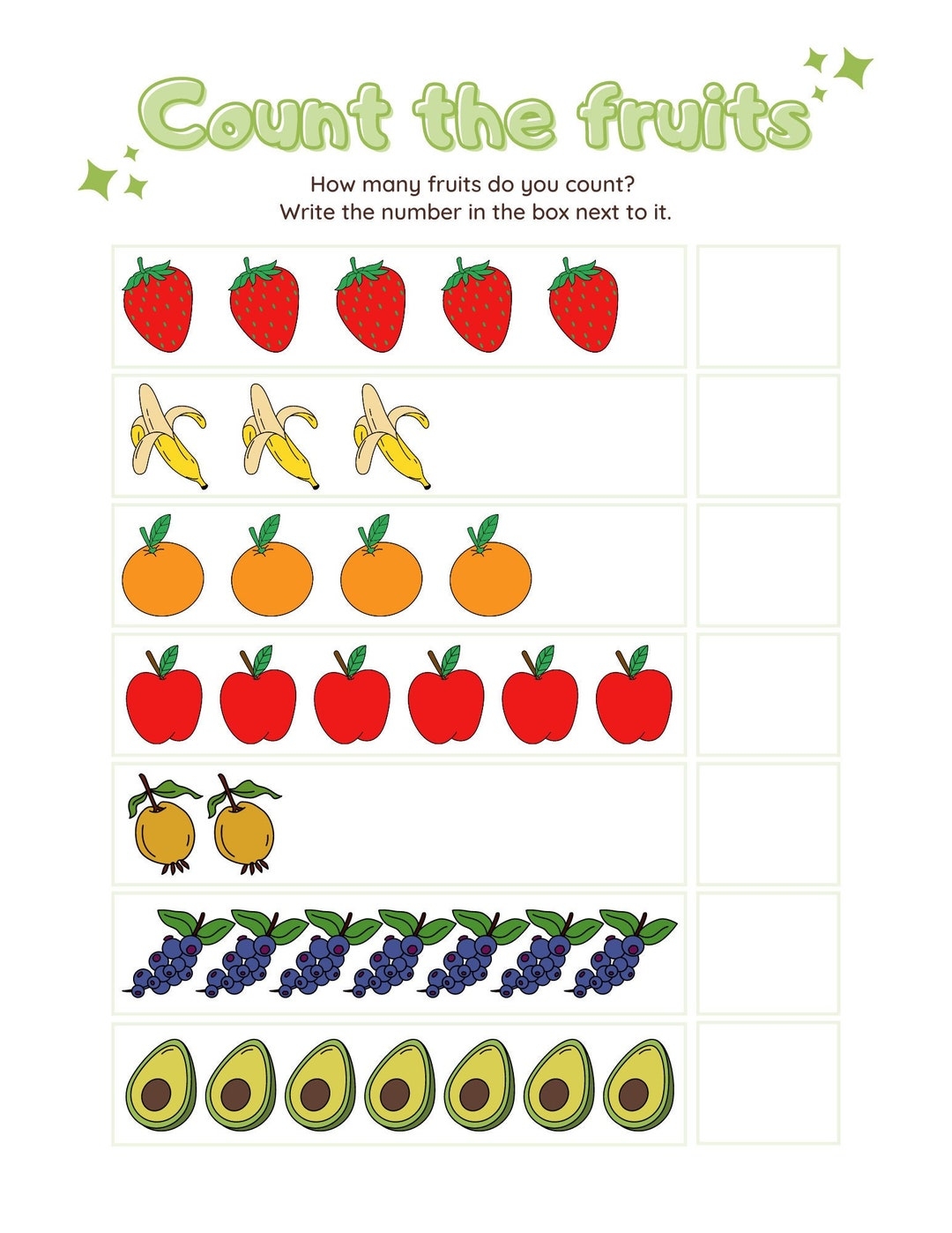 Free Printable K-1 Math Worksheets