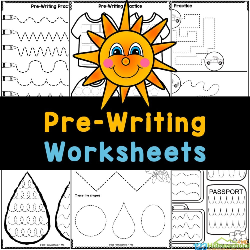 Free Printable Preschool Pre Writing Worksheets Free Printable Preschool Pre Writing Worksheets