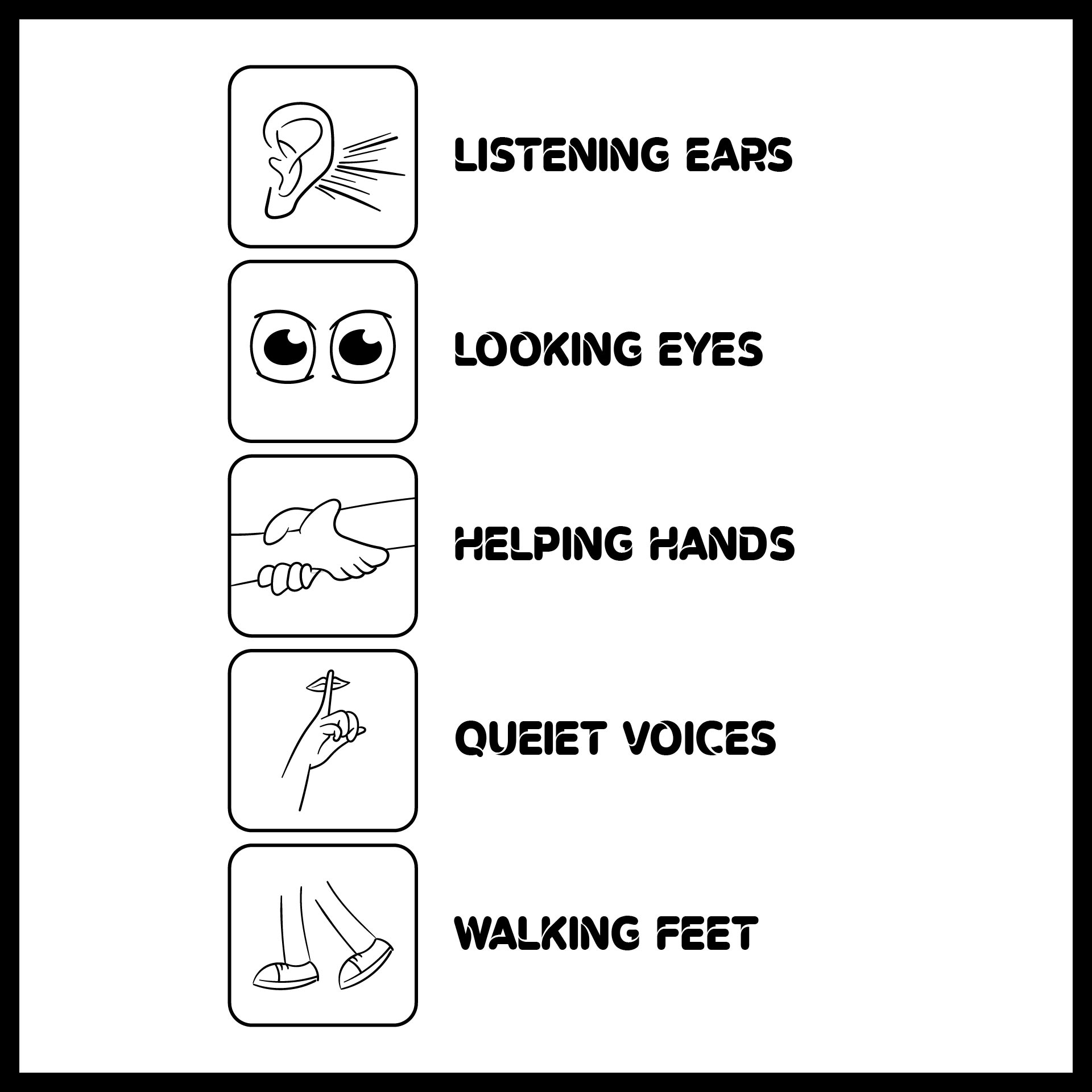 Free Kindergarten Rules Worksheets Printable Free Kindergarten Rules Worksheets Printable