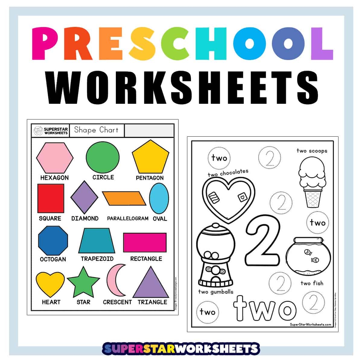 Free Printable K 4 Worksheets