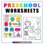 Preschool Worksheets Superstar Worksheets