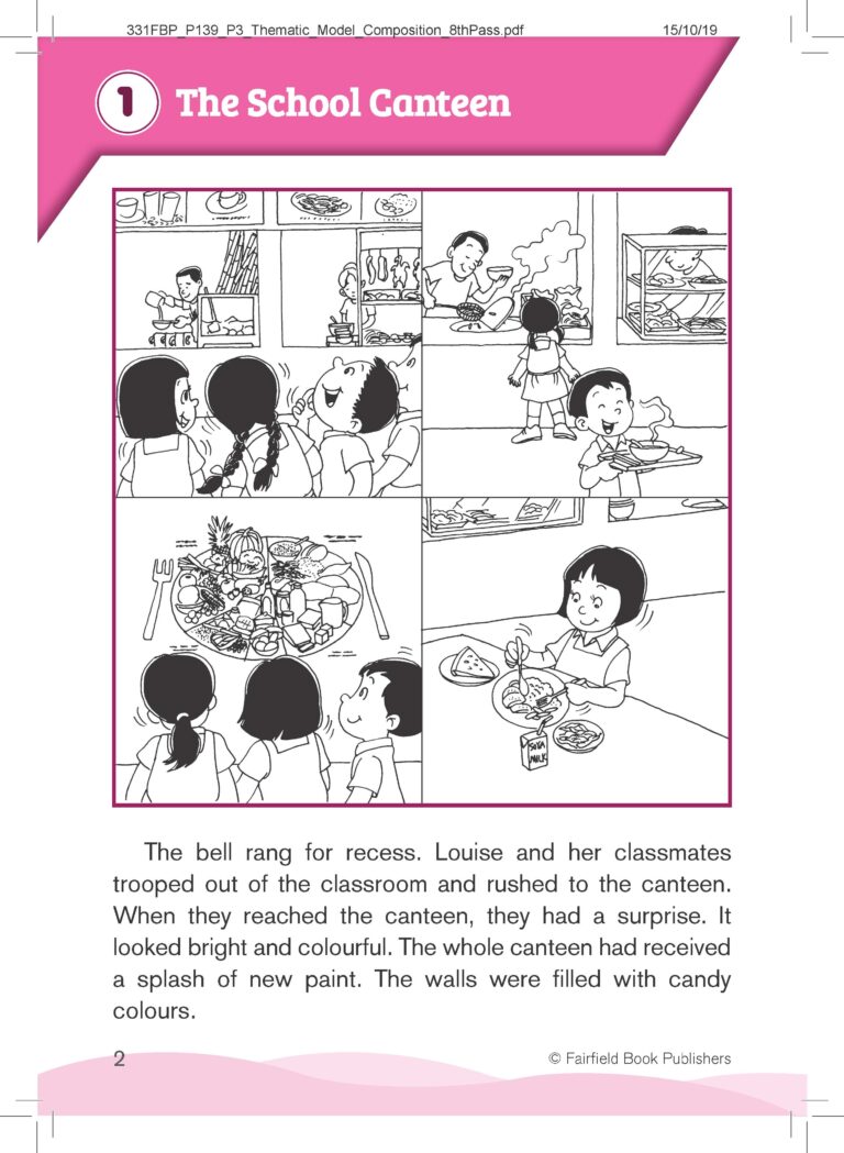 Primary 3 Thematic English Model Compositions