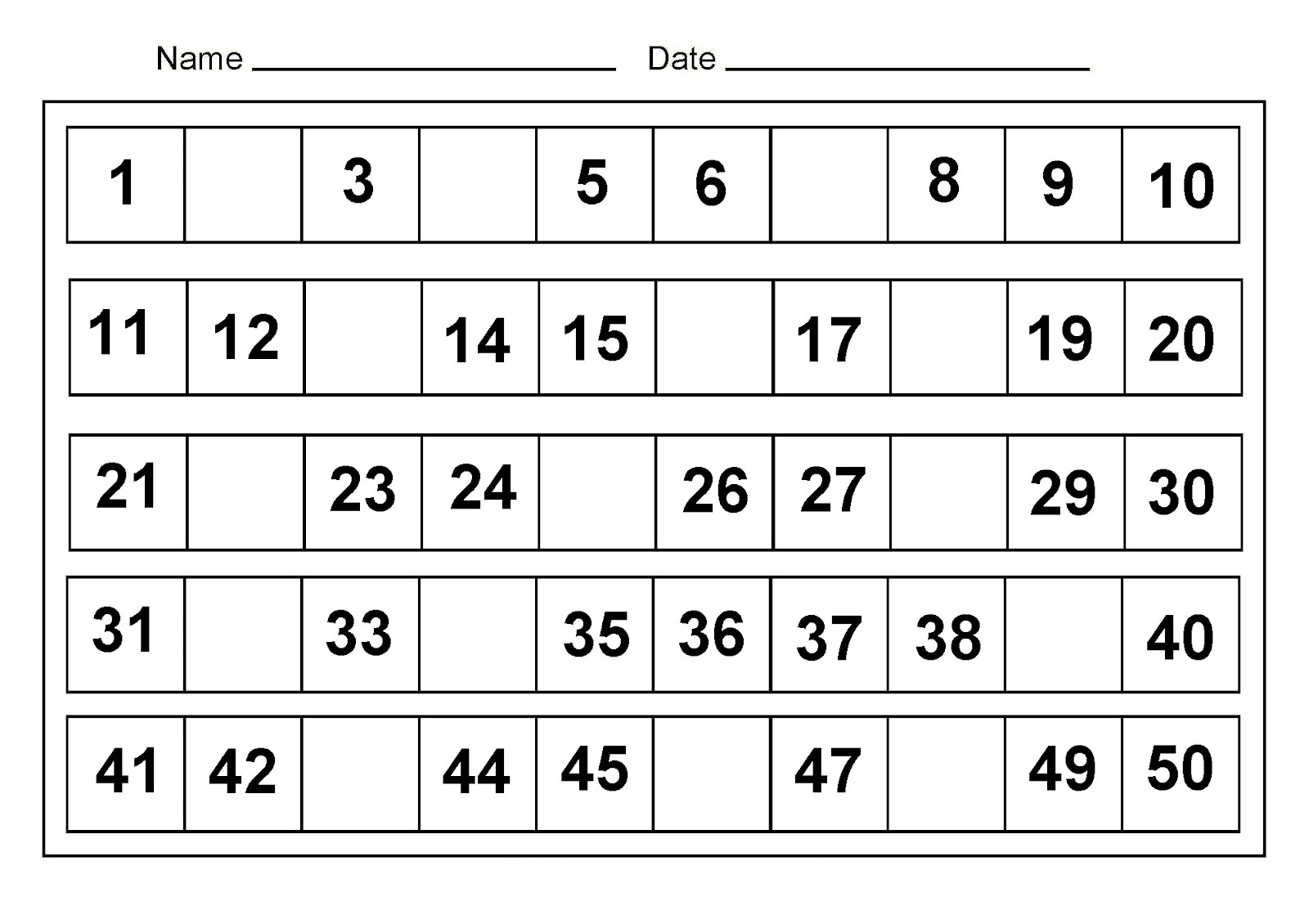 Free Educational Worksheets Printable