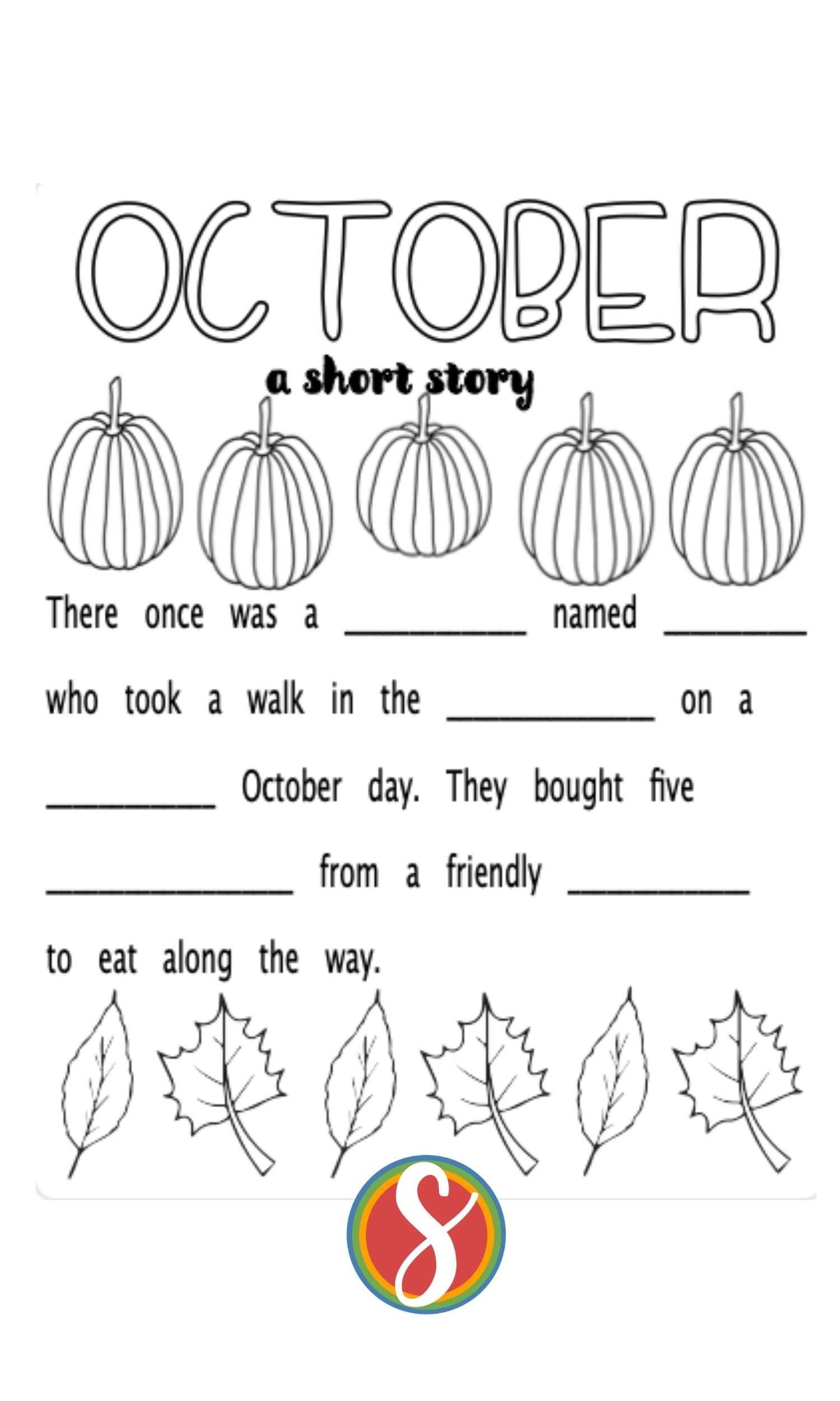 Printable Fall Activities Stevie Doodles