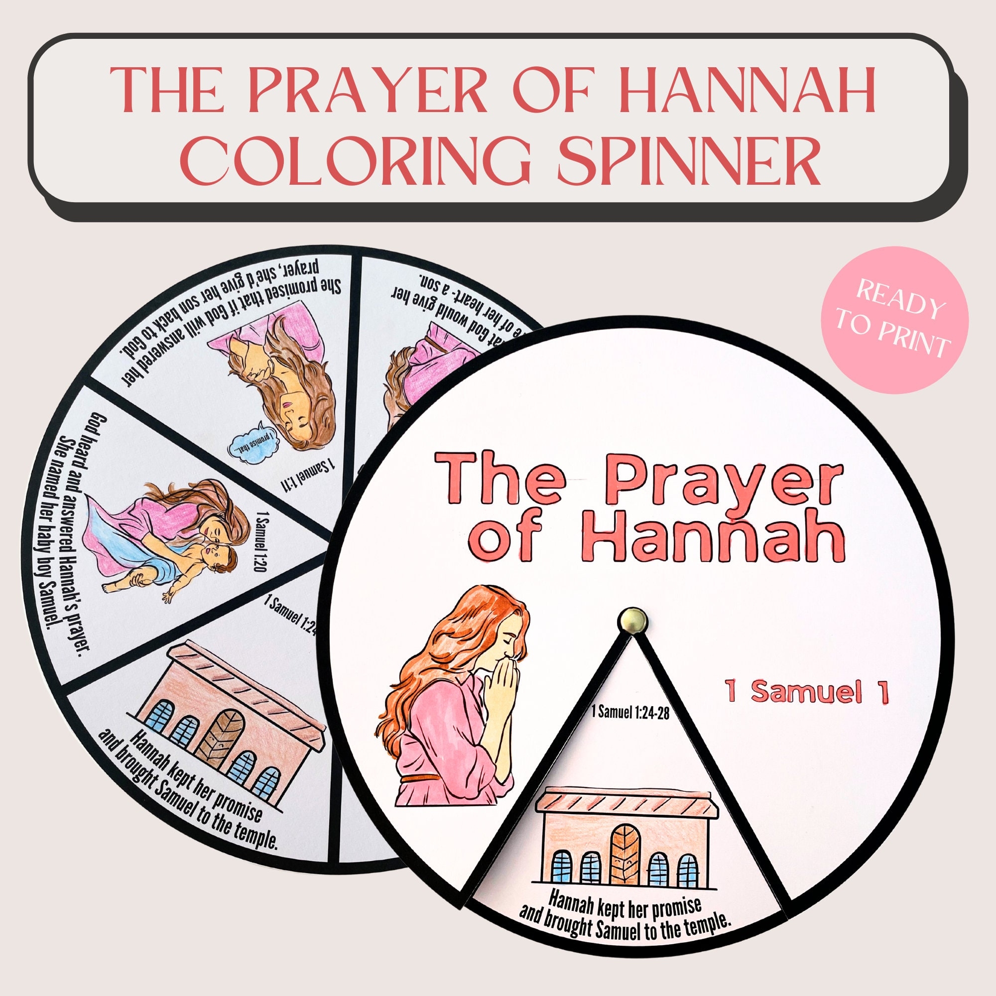Printable Prayer Of Hannah Coloring Spinner Wheel Sunday School Craft Kids Ministry Project Hannah And Samuel Bible Verse Activity Etsy Australia Printable Prayer Of Hannah Coloring Spinner Wheel Sunday School Craft Kids Ministry Project Hannah And Samuel Bible Verse Activity Etsy Australia