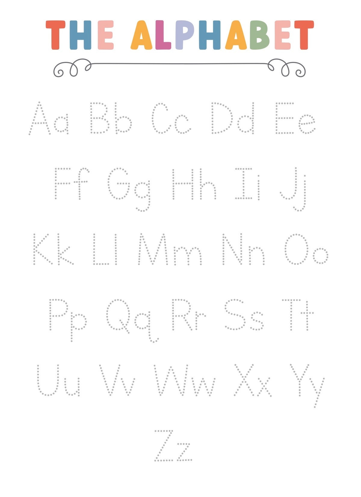 Free Printable Pre-K Alphabet Worksheets Free Printable Pre-K Alphabet Worksheets
