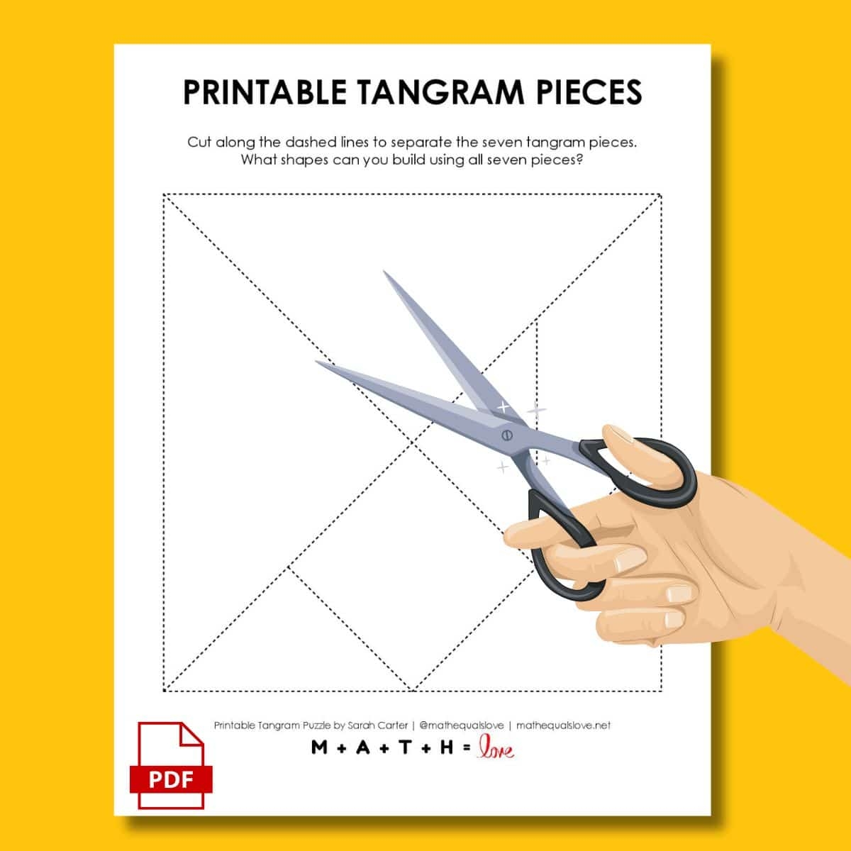 Free Printable Tangram Worksheets