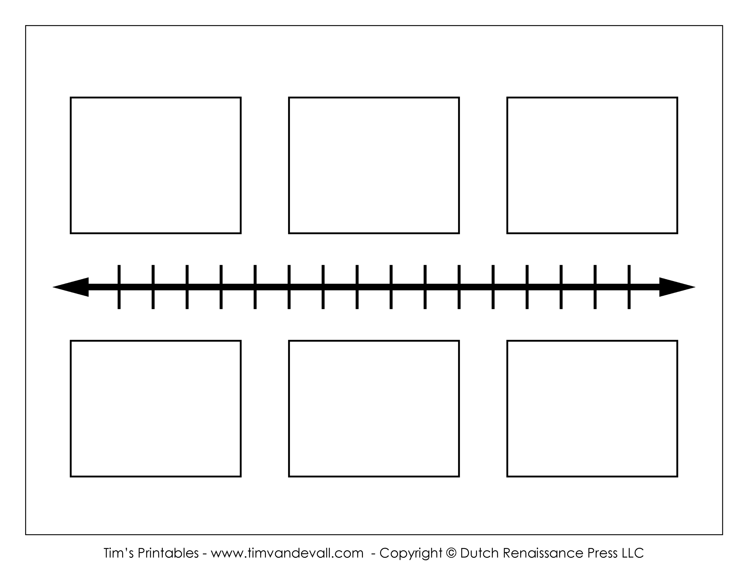 Printable Timeline Template Tim s Printables