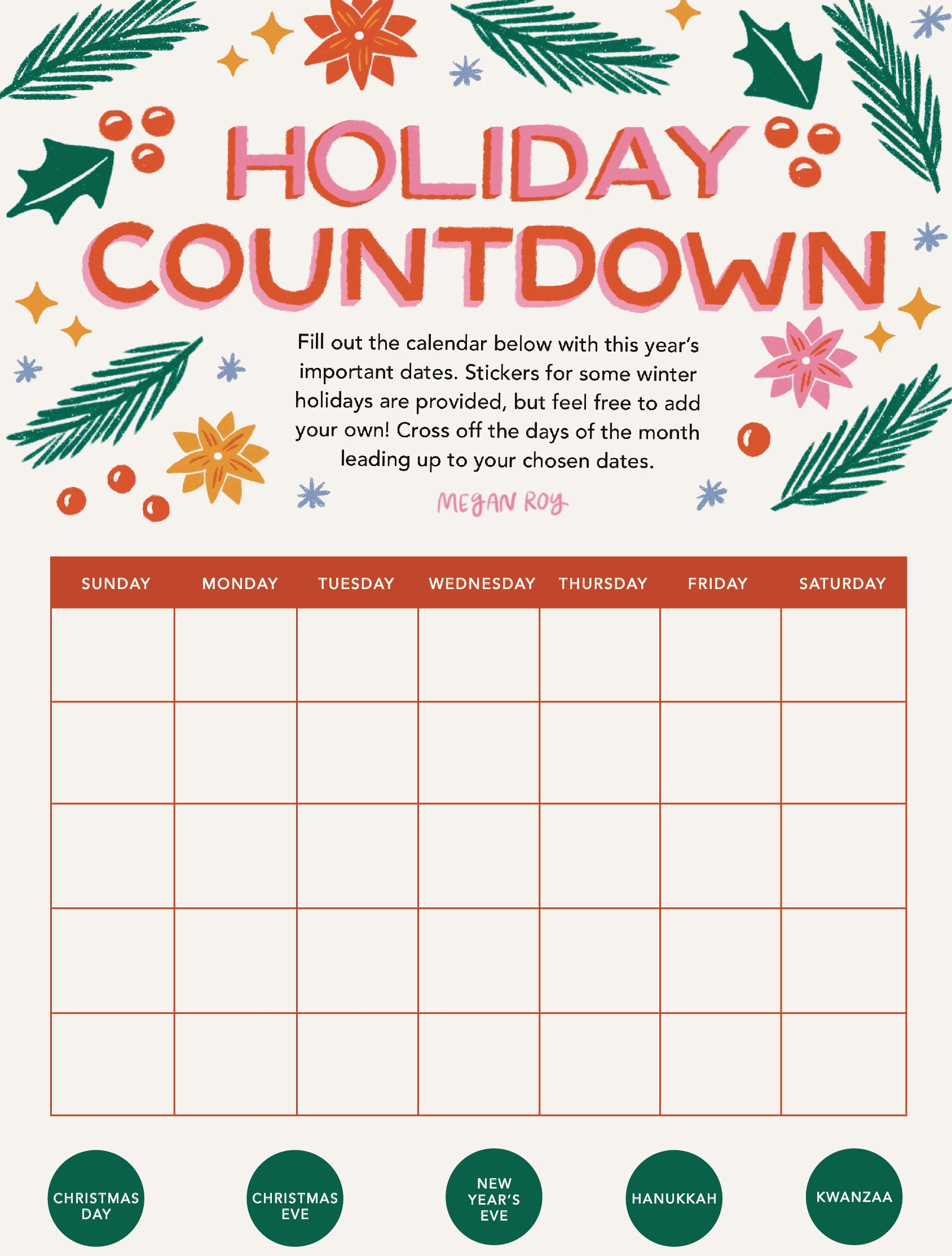 Free Holiday Printable Worksheets Free Holiday Printable Worksheets