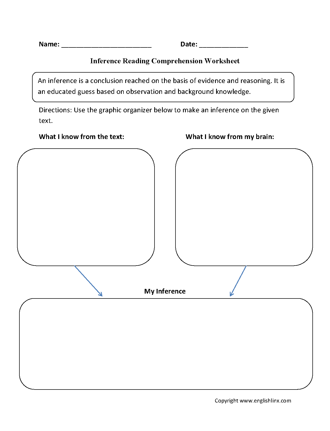 Inferencing Practice Worksheet Free Printable