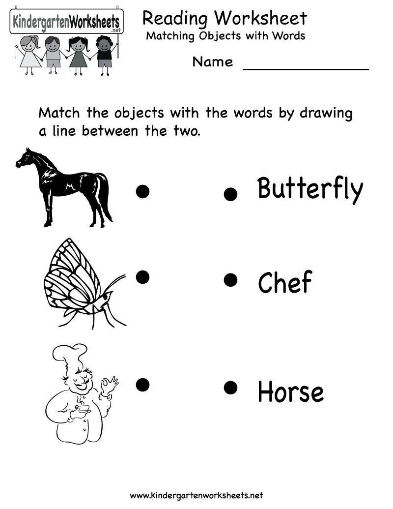 Reading Worksheet Free Kindergarten English Worksheet For Kids Worksheets Library