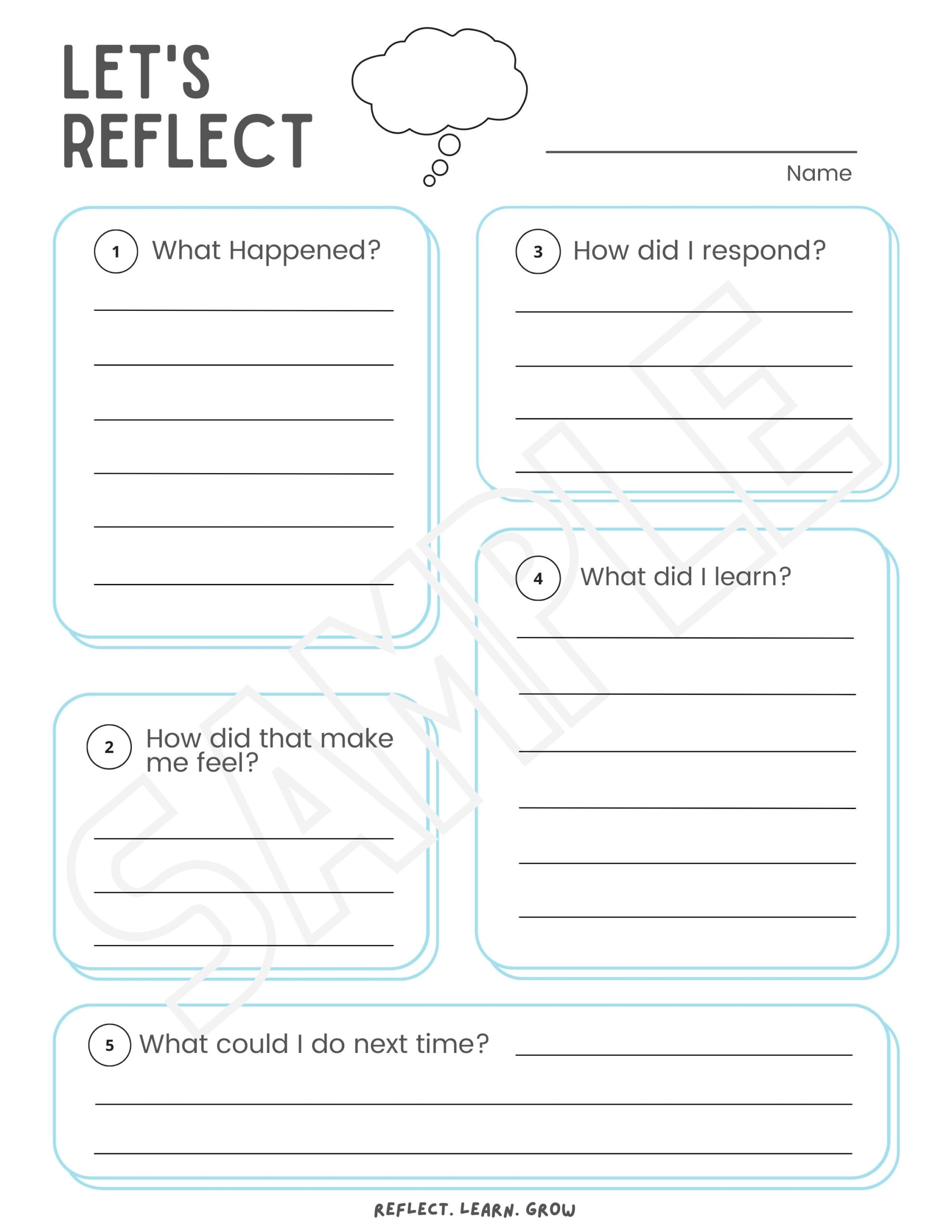 Reflection Incidence Worksheet PRINTABLE Journaling Homeschool Classroom Management Counseling Mindfulness Self improvement Etsy Reflection Incidence Worksheet PRINTABLE Journaling Homeschool Classroom Management Counseling Mindfulness Self improvement Etsy