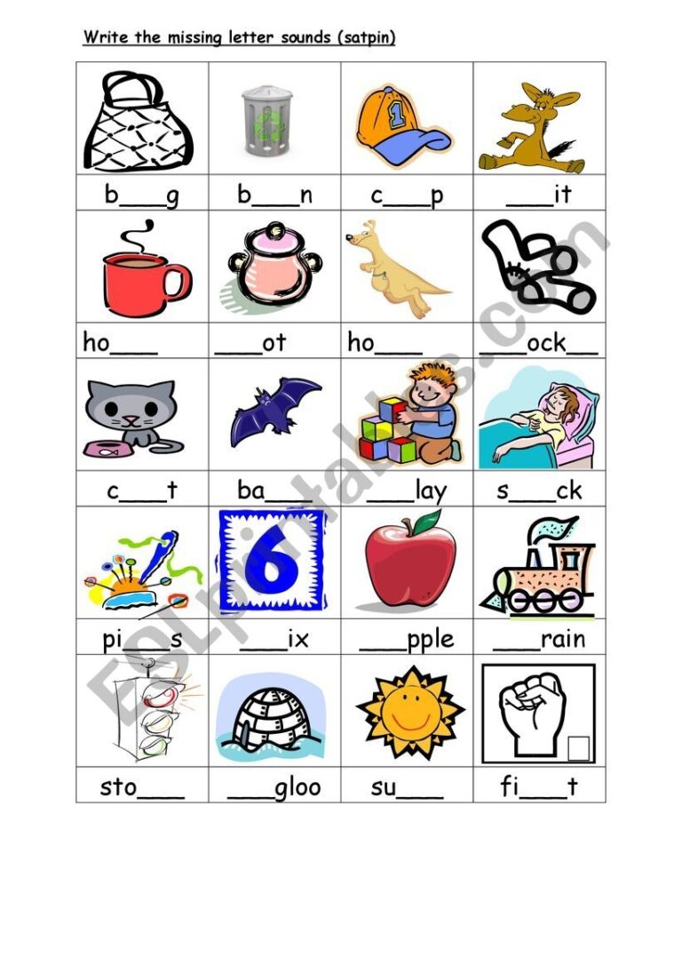 SATPIN ESL Worksheet By Gisellespinto