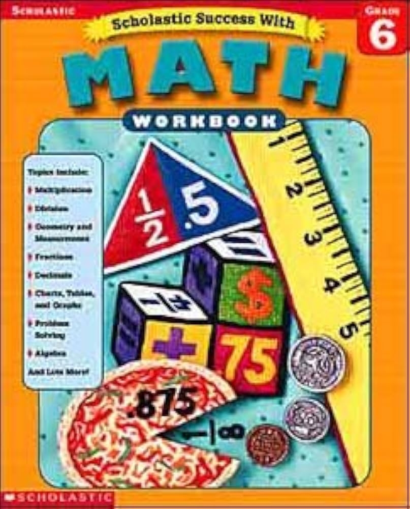 Scholastic Success With Math Grade 6 Scholastic Books Terry Cooper 9780439419703 Amazon Books
