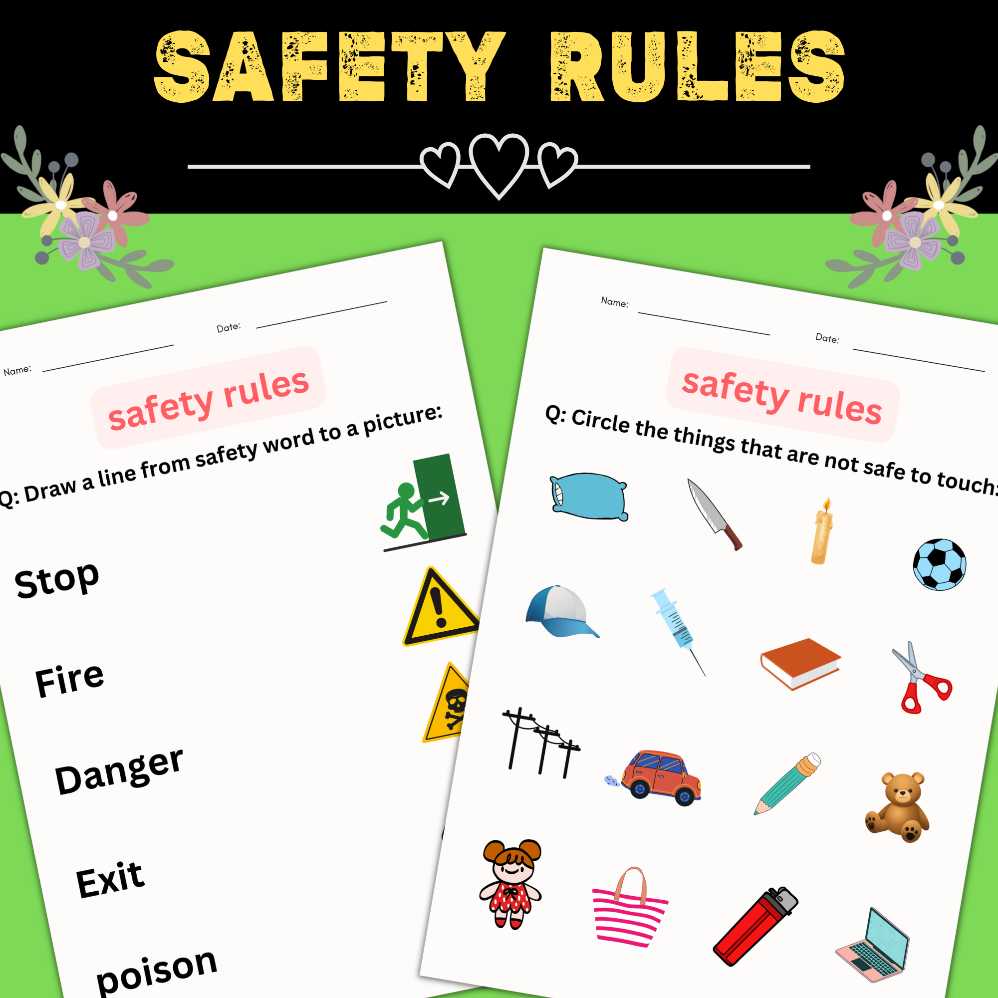 Science Lab Safety Rules Paragraph Worksheet Made By Teachers
