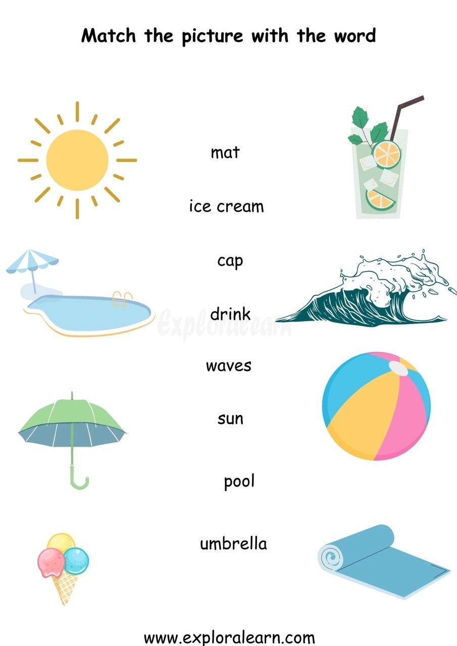 Free Printable Seasons Worksheets For Kindergarten