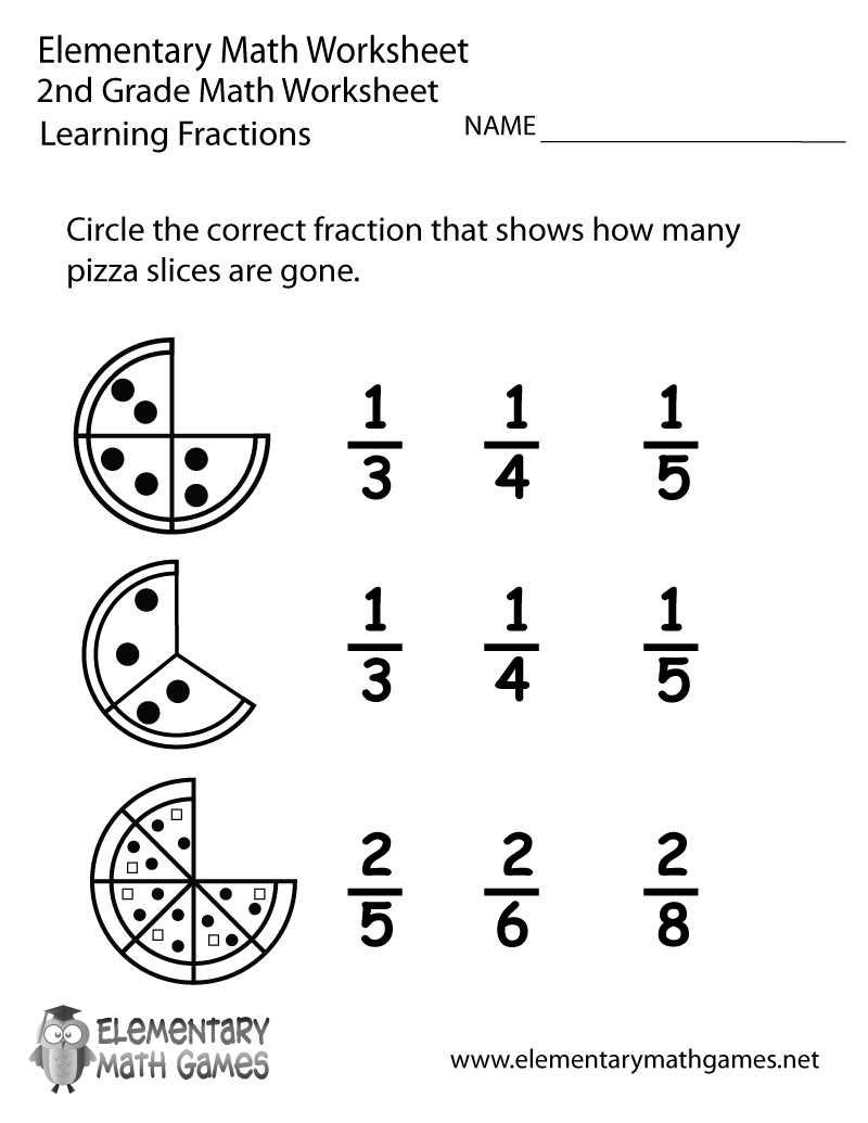 Free Printable Fraction Worksheets 3rd Grade Free Printable Fraction Worksheets 3rd Grade