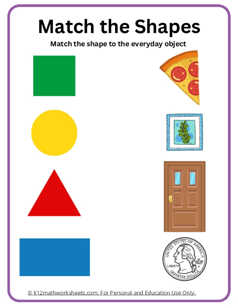 Shapes Worksheets Shapes Worksheets
