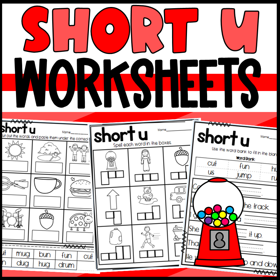 Short U Worksheets Sorts Cloze Read And Draw And More Made By Teachers