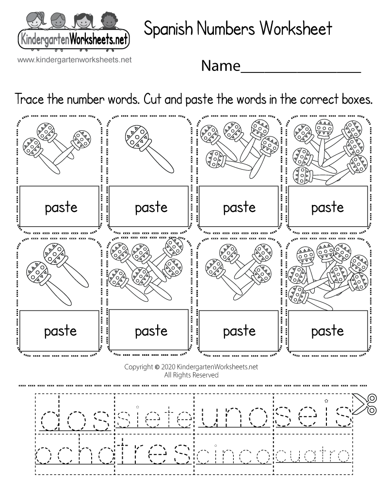 Spanish Numbers Worksheet Free Printable Digital U0026 PDF Spanish Numbers Worksheet Free Printable Digital U0026 PDF