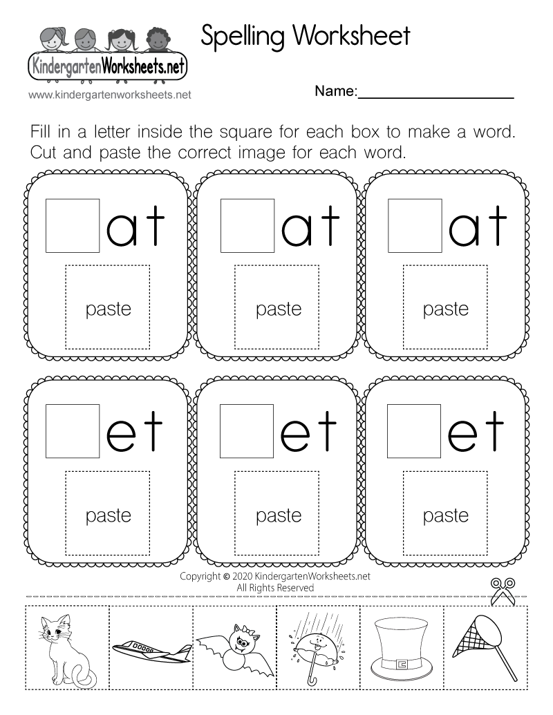 Spelling Worksheets Free Printables Spelling Worksheets Free Printables