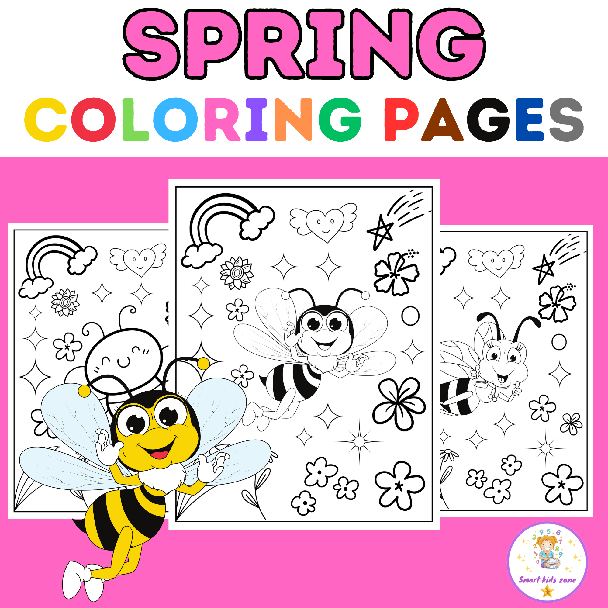 Spring Bee Coloring Pages Spring Coloring Sheets Spring Coloring Pages Spring Bee Coloring Pages Spring Coloring Sheets Spring Coloring Pages