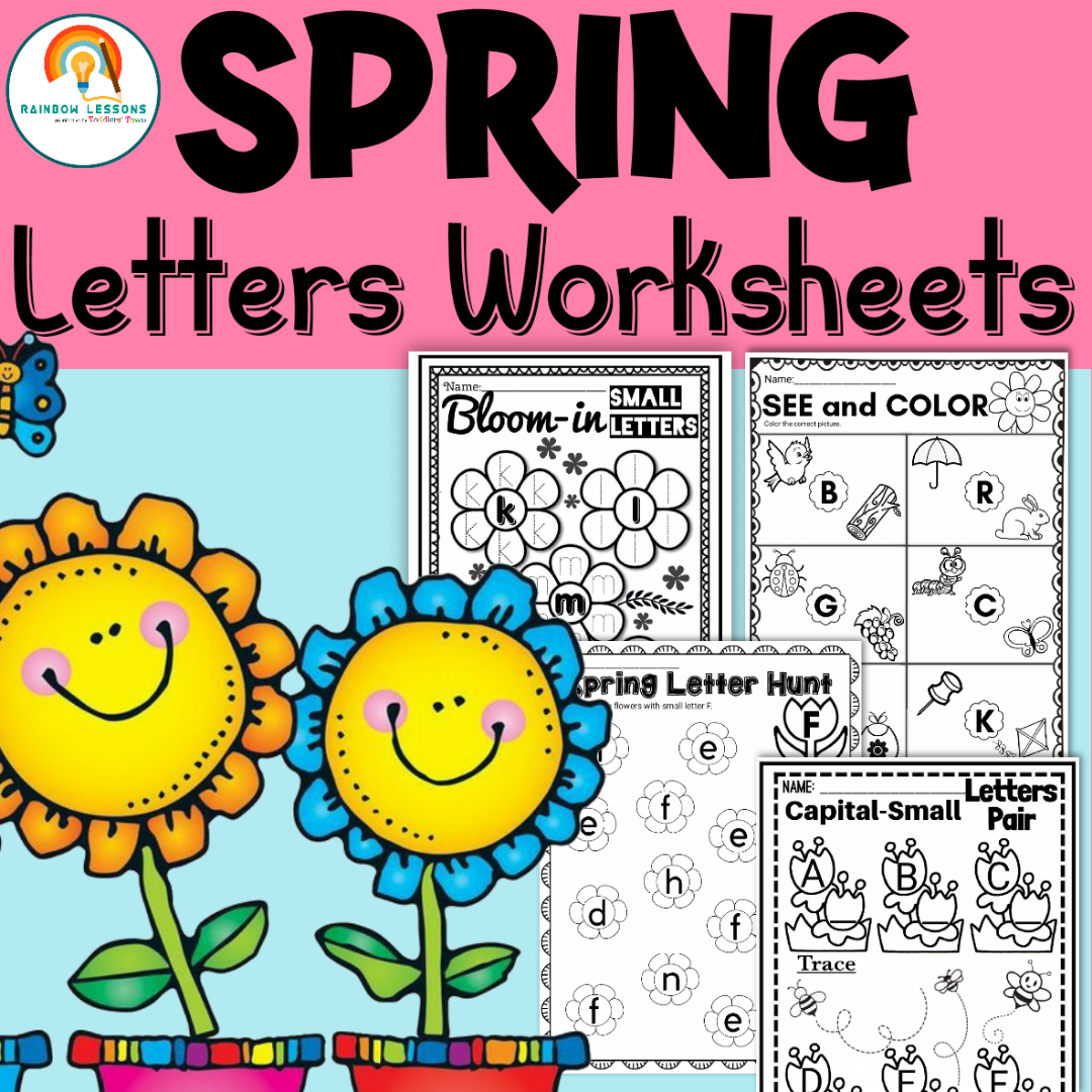 Free Printable Kindergarten Spring Worksheets