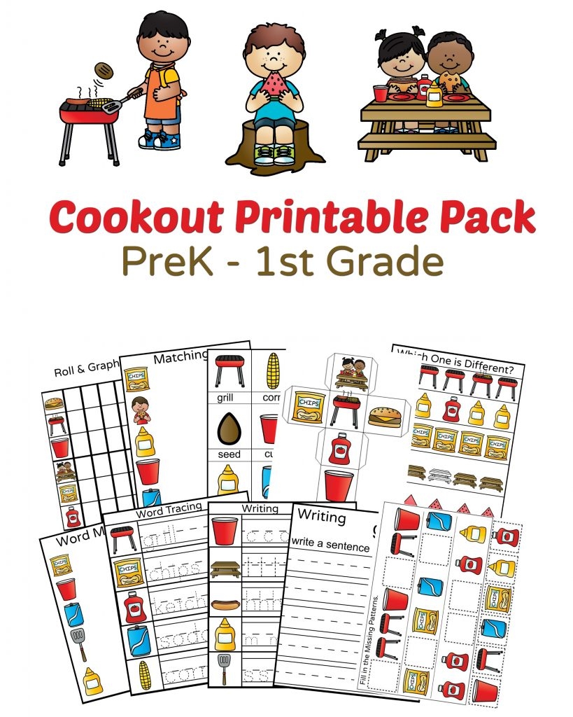 Summer Cookout Printables