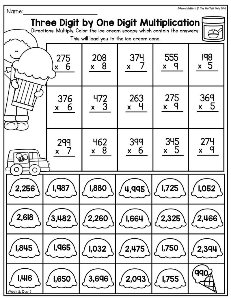 Summer Crossword Puzzles For Kids Tree Valley Academy 
