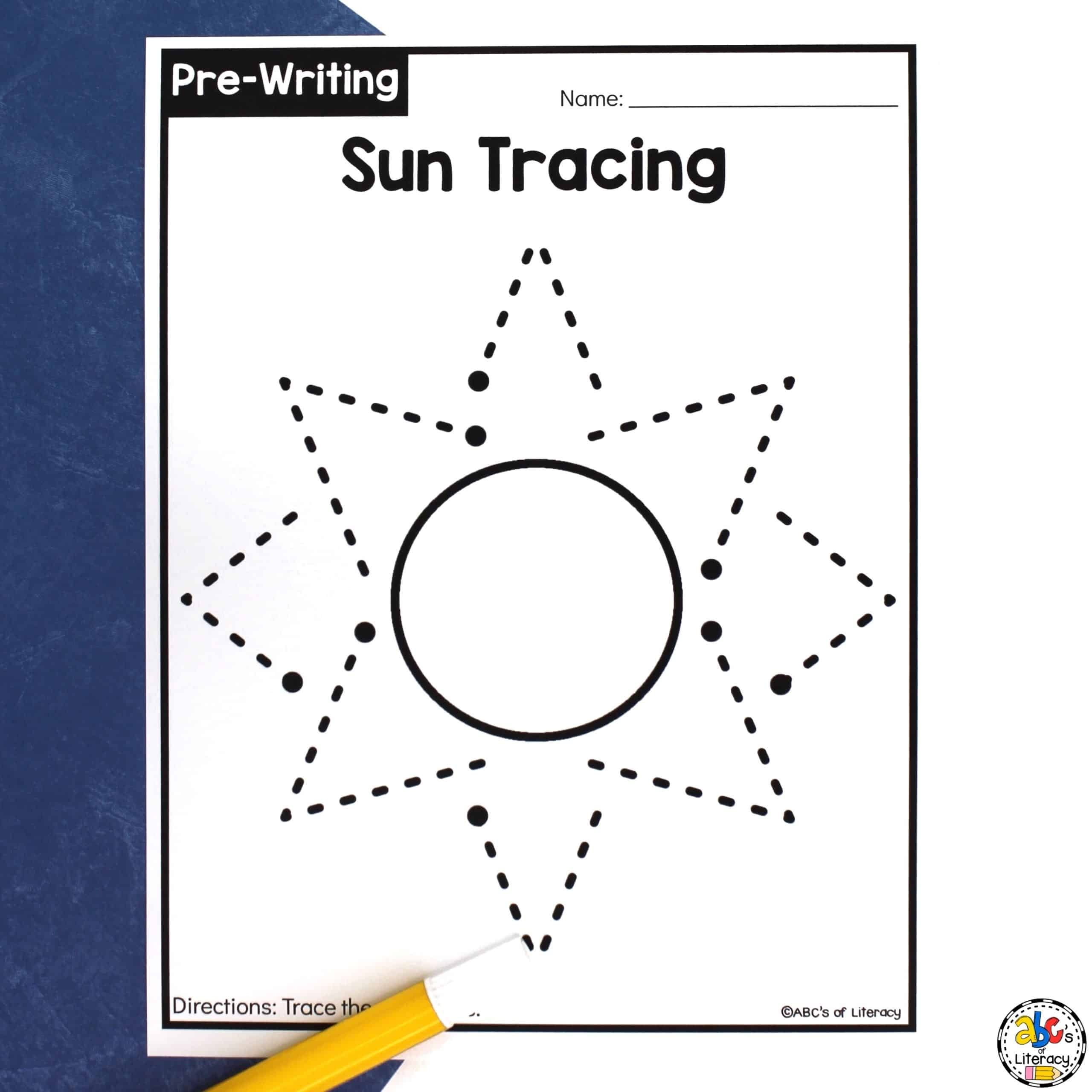 Free Printables Writing Strokes Worksheet Preschool