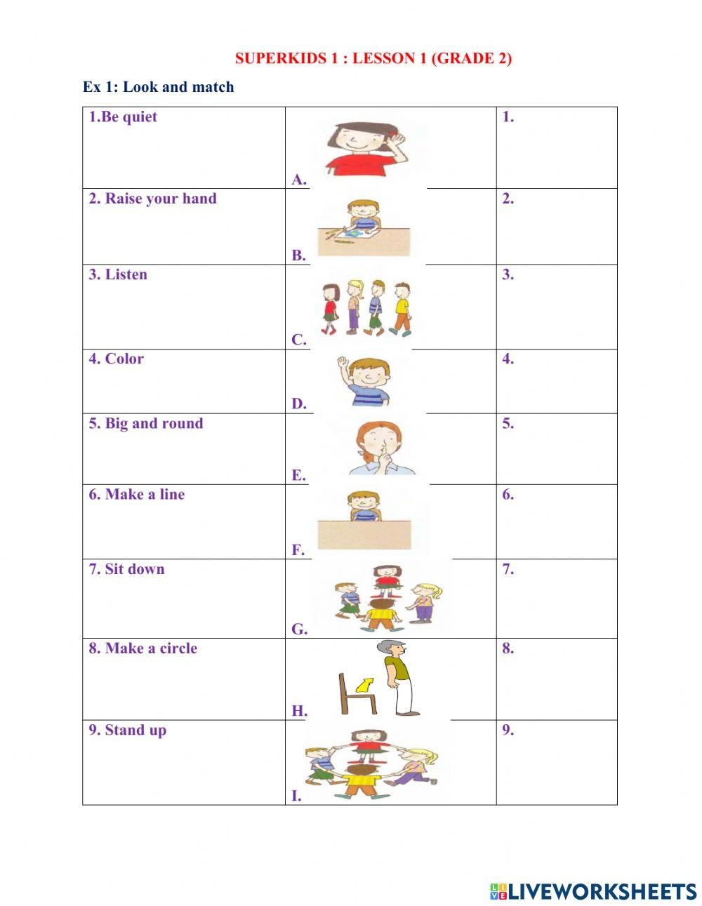Superkids Free Printable Worksheets Superkids Free Printable Worksheets