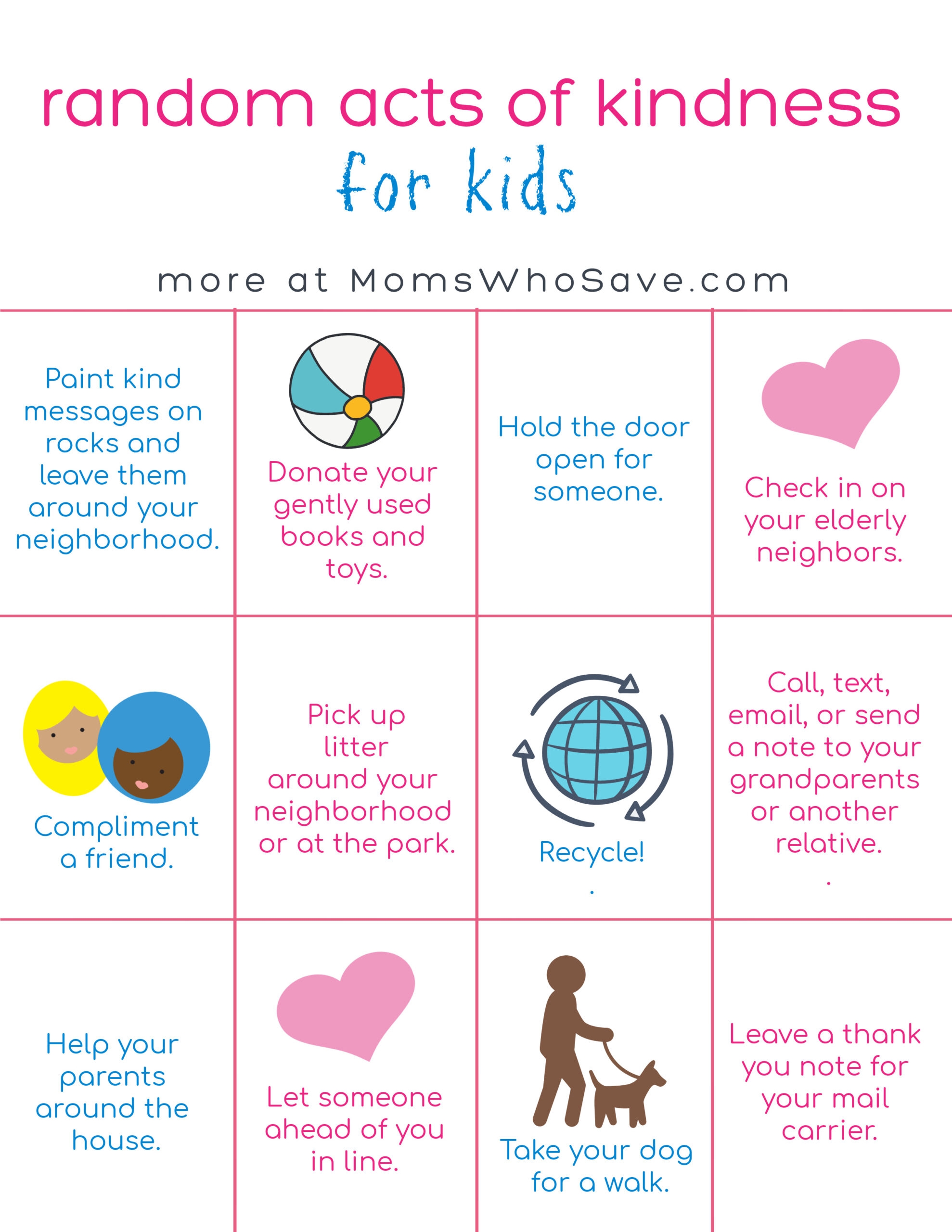 Free Printable Kindness Worksheets For Kindergarten