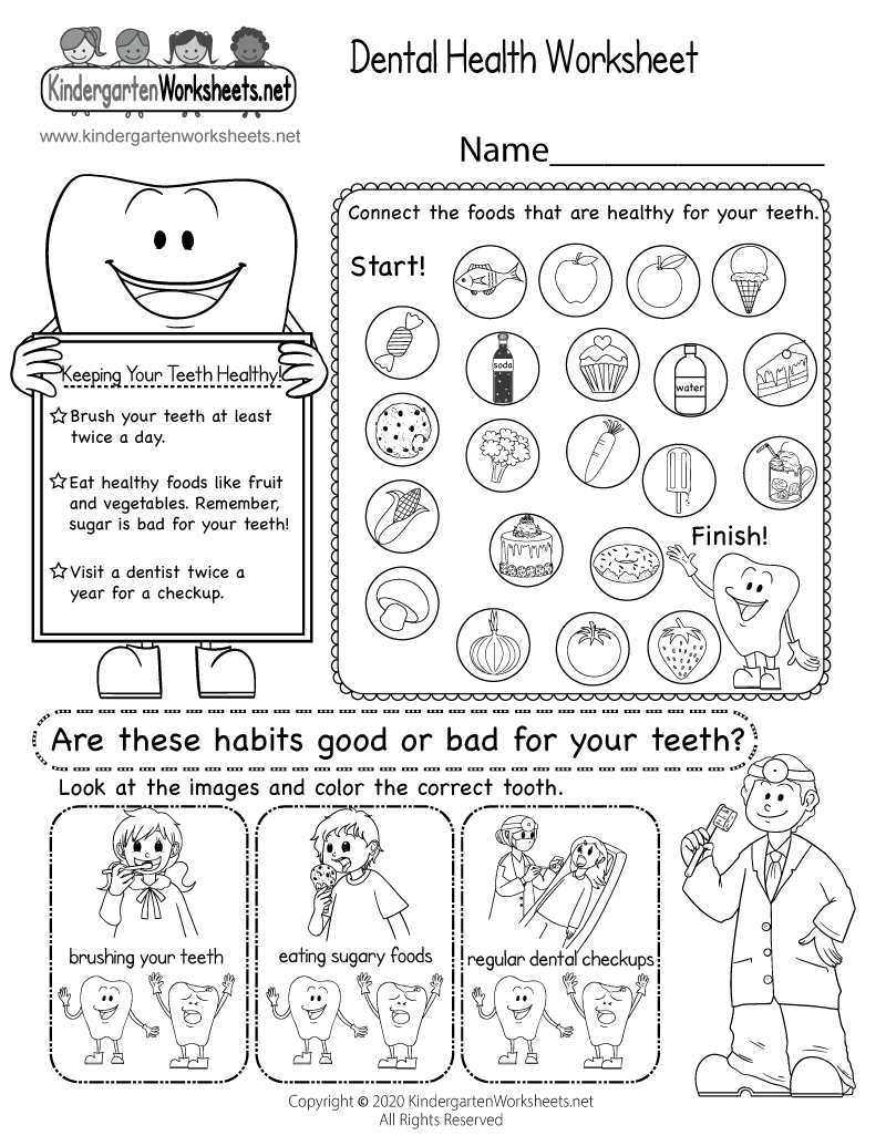 Free Printable Hygiene Worksheets For Teenagers