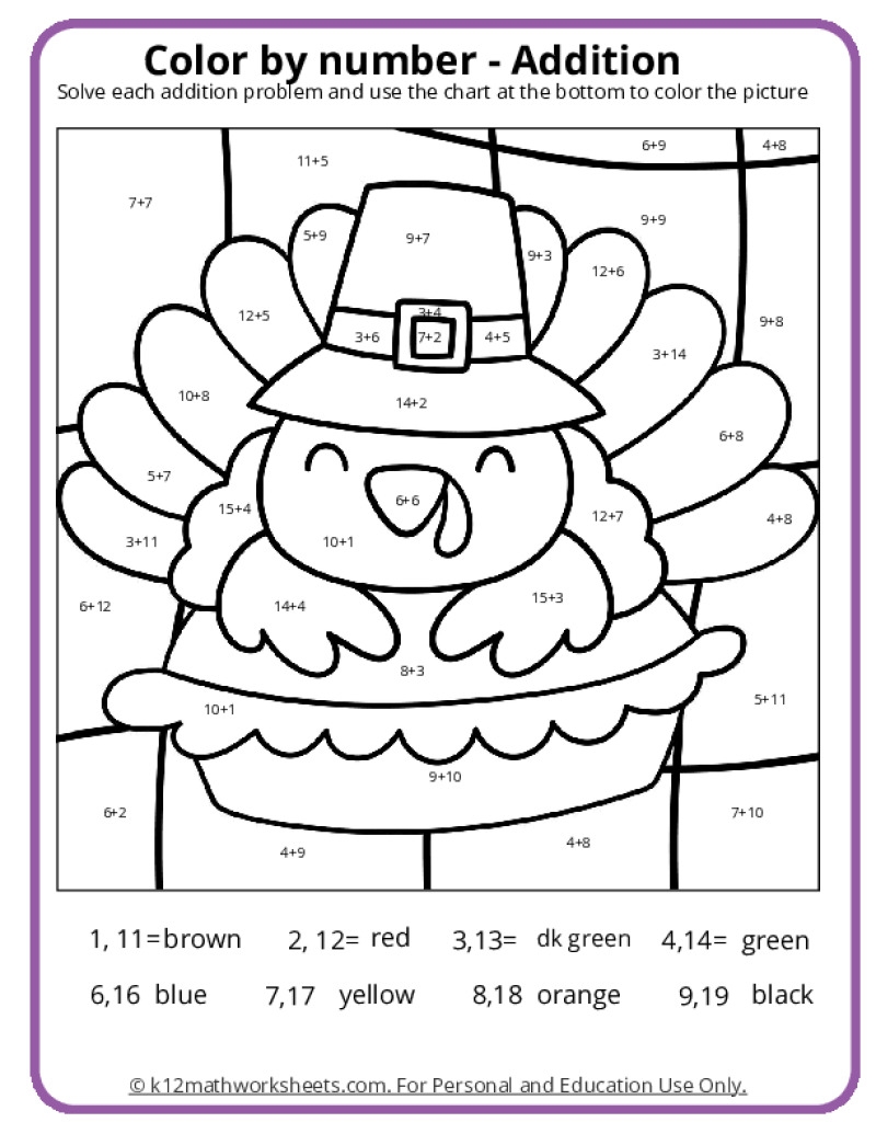 Free Printable Thanksgiving Worksheets 5th Grade