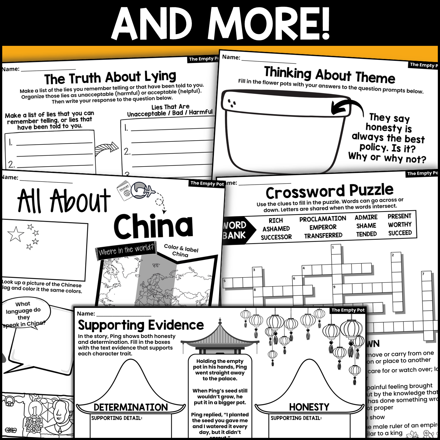 The Empty Pot Interactive Read Aloud Activities Classful The Empty Pot Interactive Read Aloud Activities Classful