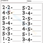 Touch Math Worksheets 2025