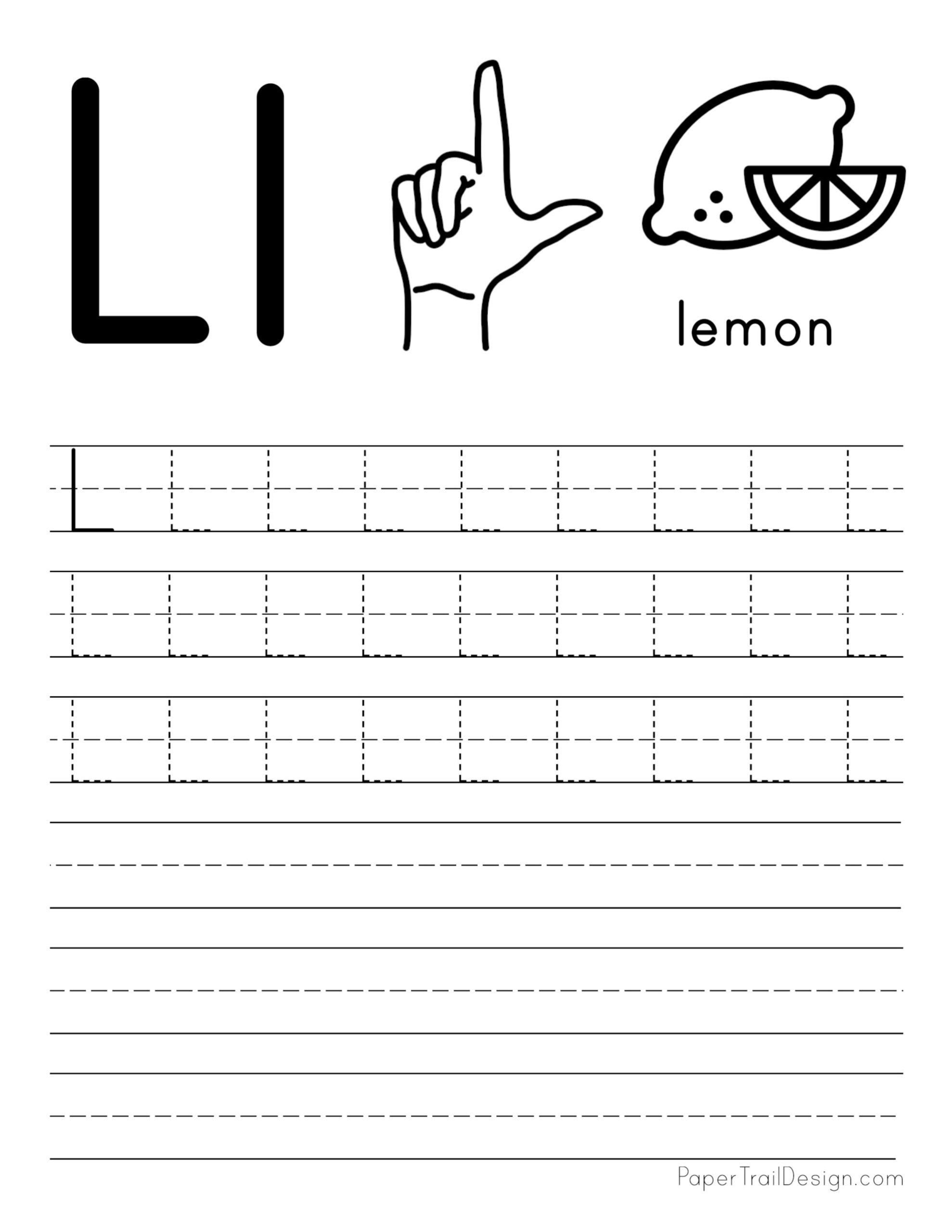 Tracing Letter L L Worksheet Worksheets Library Tracing Letter L L Worksheet Worksheets Library