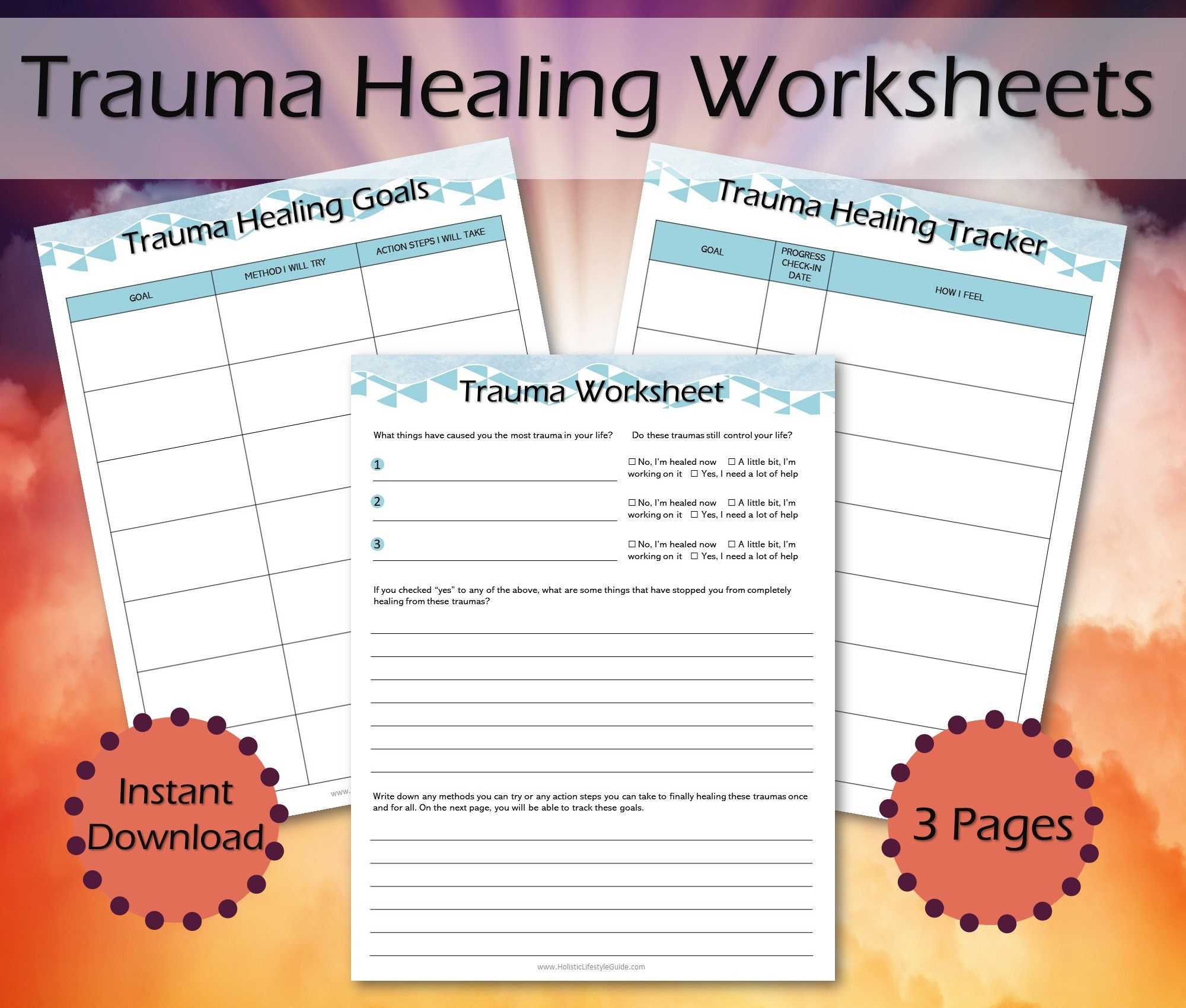 Psychlogical Emotional Healing Free Printable Worksheets Psychlogical Emotional Healing Free Printable Worksheets