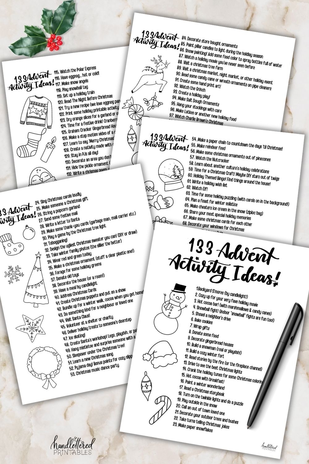 Ultimate Free Printable List Of Advent Activity Ideas For Busy Ultimate Free Printable List Of Advent Activity Ideas For Busy