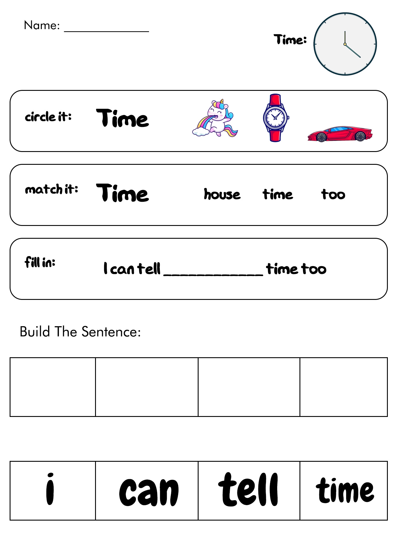 Using Edmark Reading Program The Autism Helper Worksheets Library