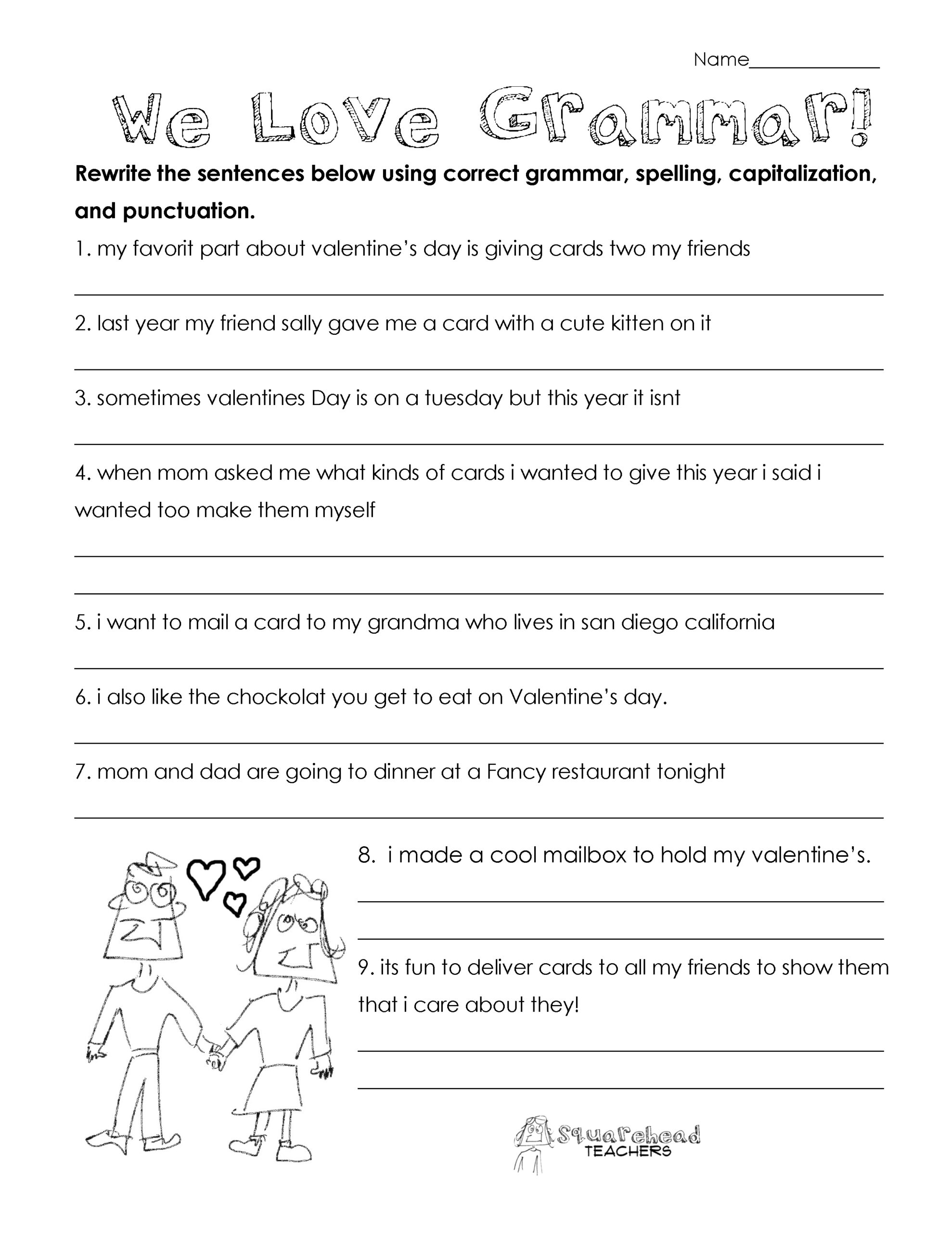 Valentines Day Worksheets 15 Worksheets Worksheets Library