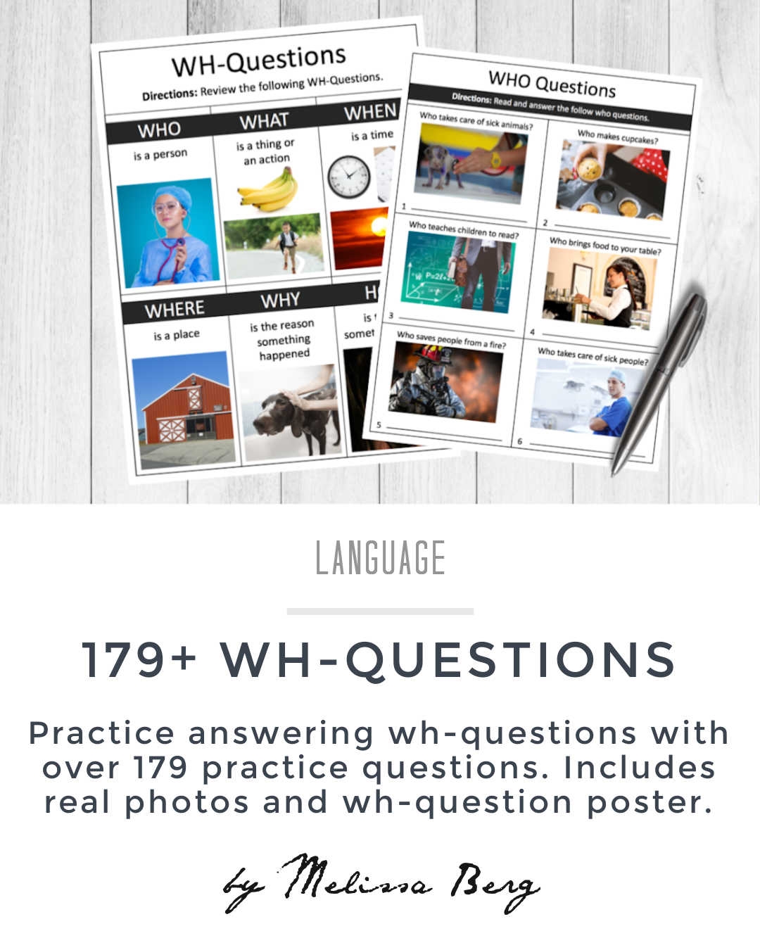 WH Questions For Speech Therapy Free Flashcards Speech Therapy Store WH Questions For Speech Therapy Free Flashcards Speech Therapy Store